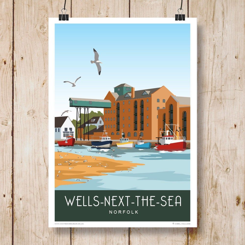 Wells-Next-The-Sea. Travel Of Wells Next The Sea, Quay Side, Norfolk ...