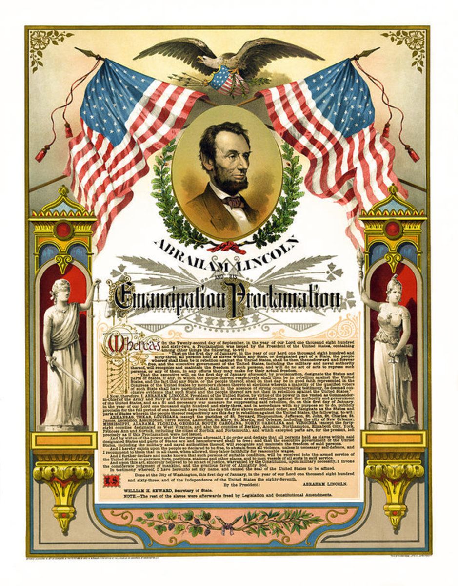 emancipation-proclamation-tribute-1888-poster-canvas-print-wooden