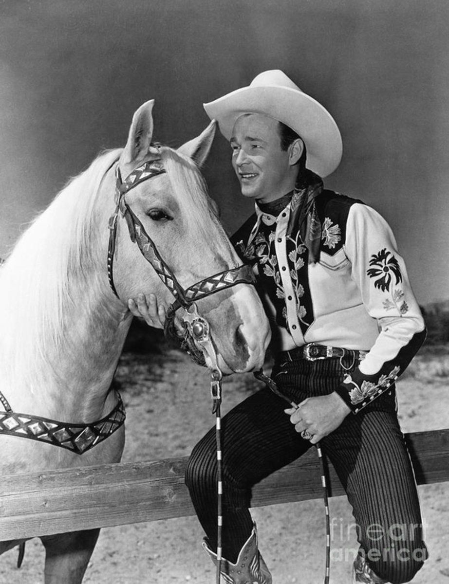 Roy Rogers – Poster - Canvas Print - Wooden Hanging Scroll Frame - Big ...
