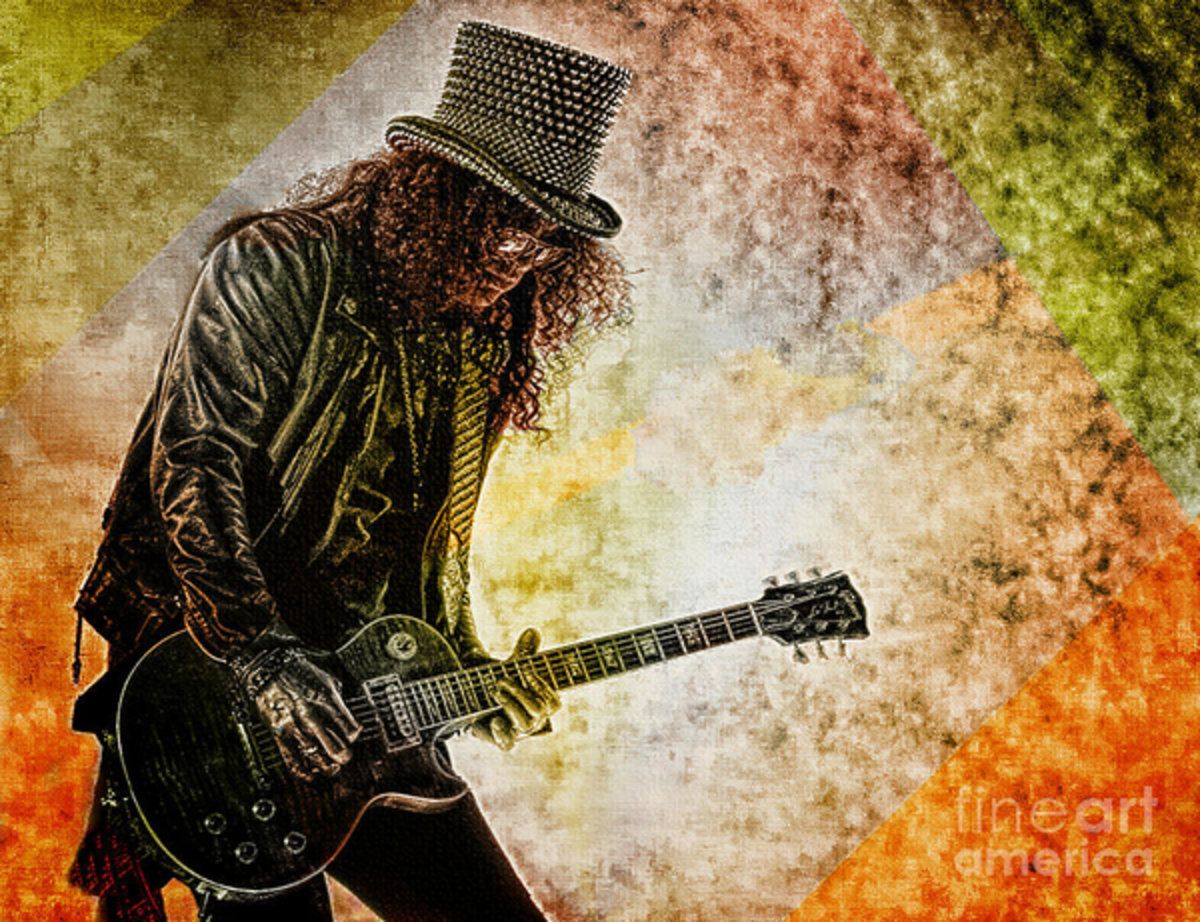Slash гитарист Art