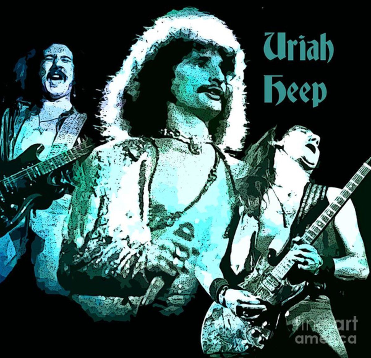 Группа Uriah Heep 1972