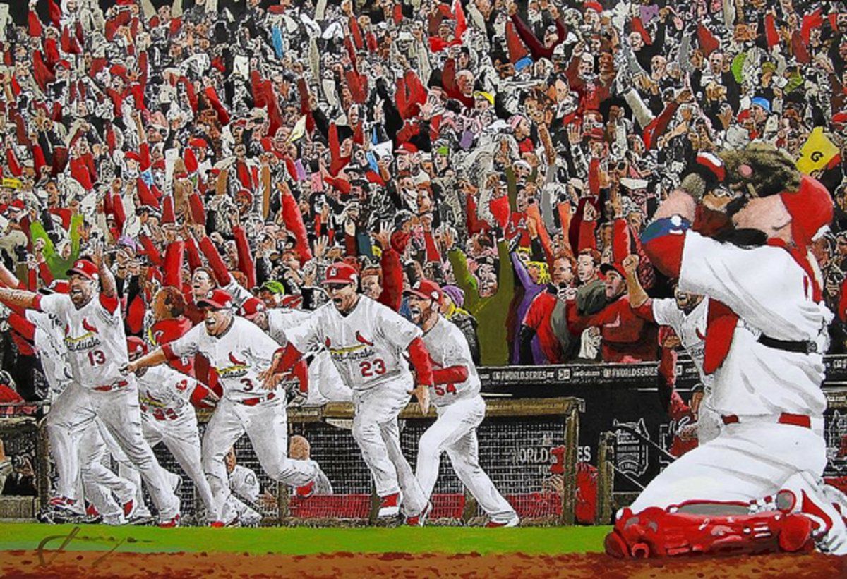 Victory - St Louis Cardinals Win The World Series Title - Friday Oct 28Th 2011 – Poster - Canvas ...