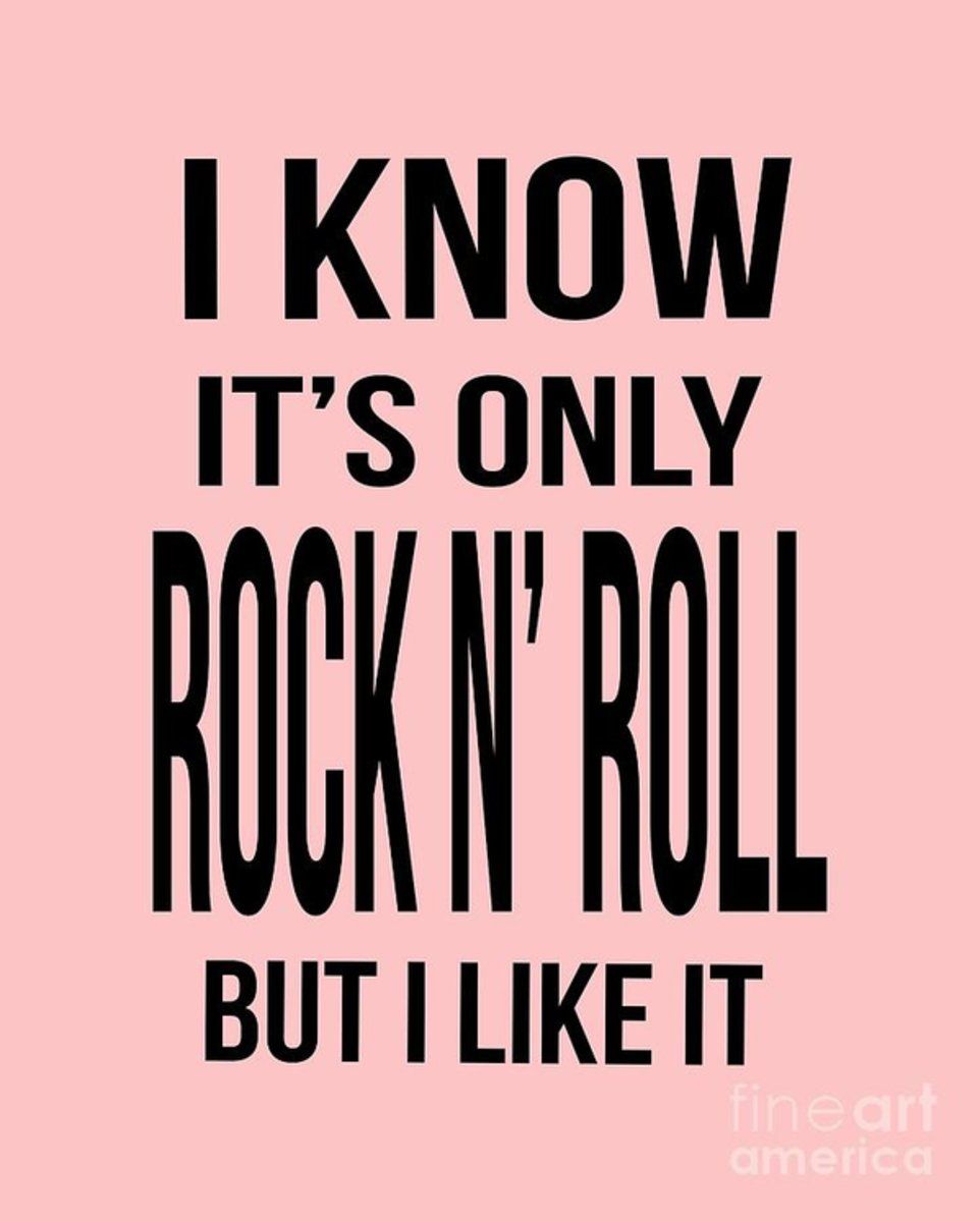 only rock and roll but i like it