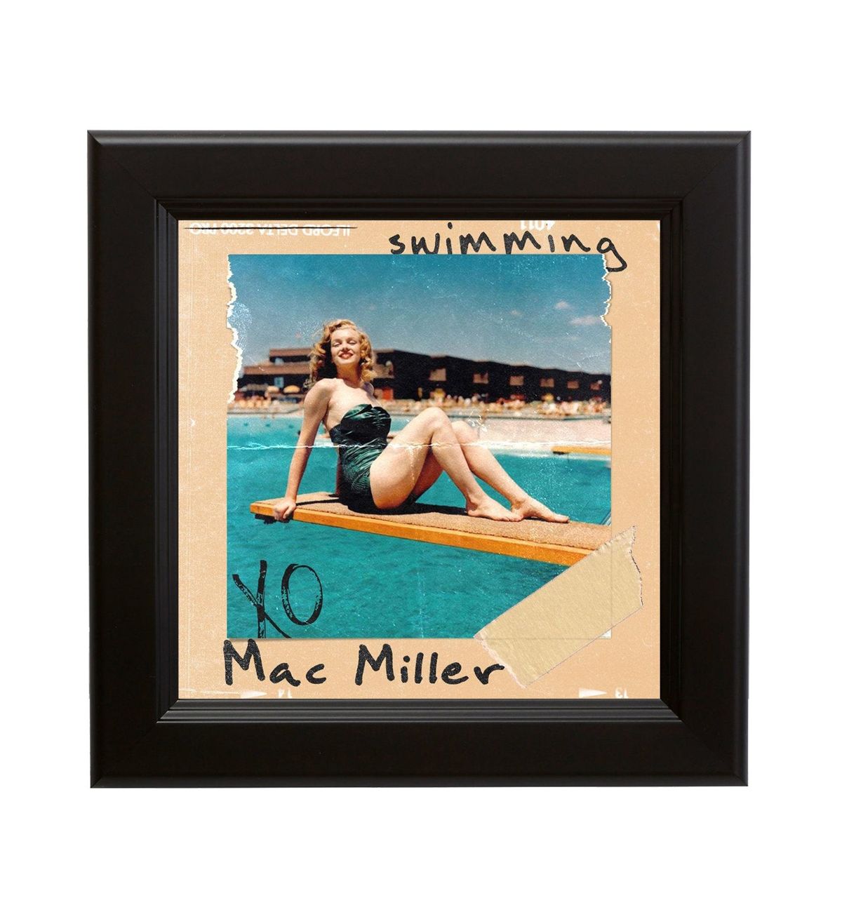 mac miller swimming album cover poster