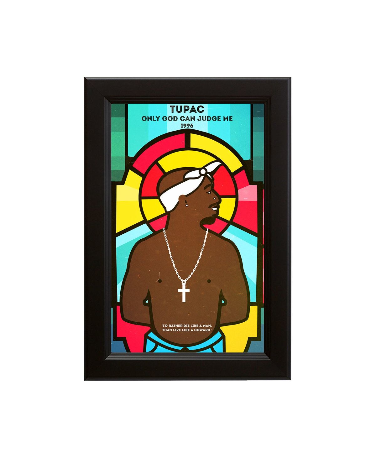 Tupac Shakur 'Only God Can Judge Me' - Hip Hop - Custom 2 Pac - Tupac