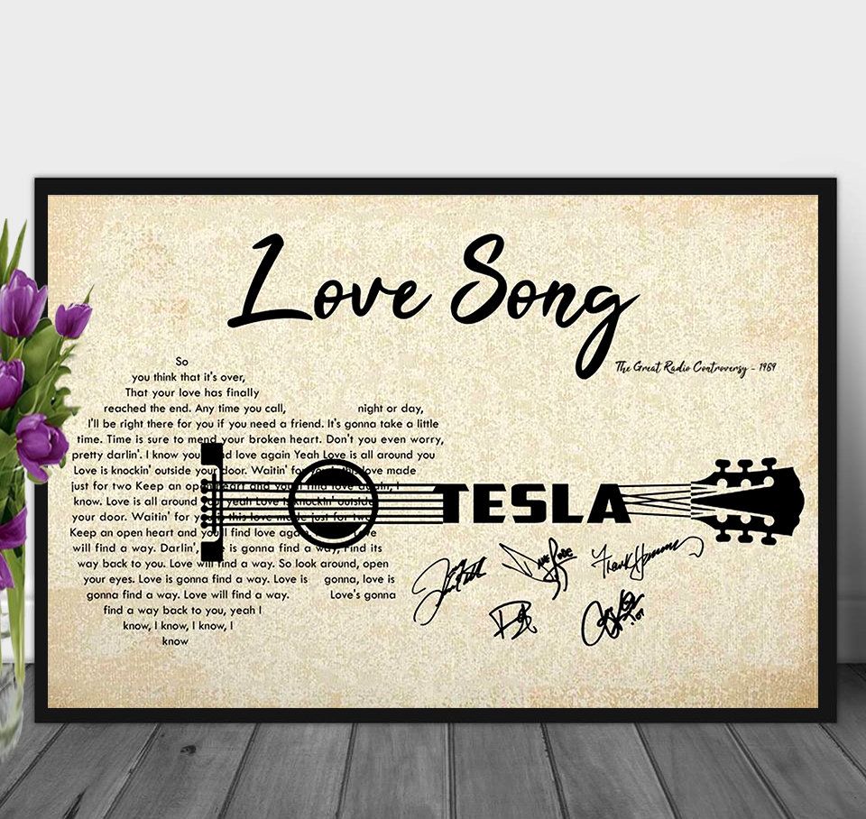 love song tesla lyrics        <h3 class=