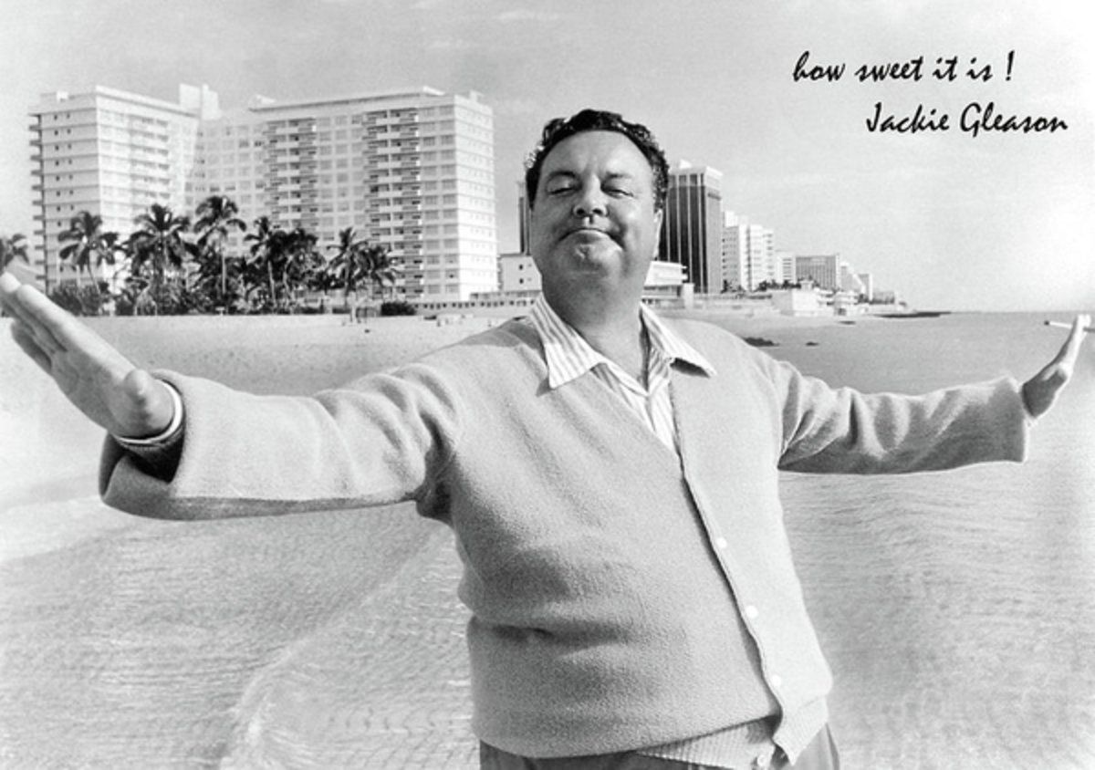 Jackie Gleason, How Sweet It Is, Miami Beach, Fl – Poster - Canvas ...