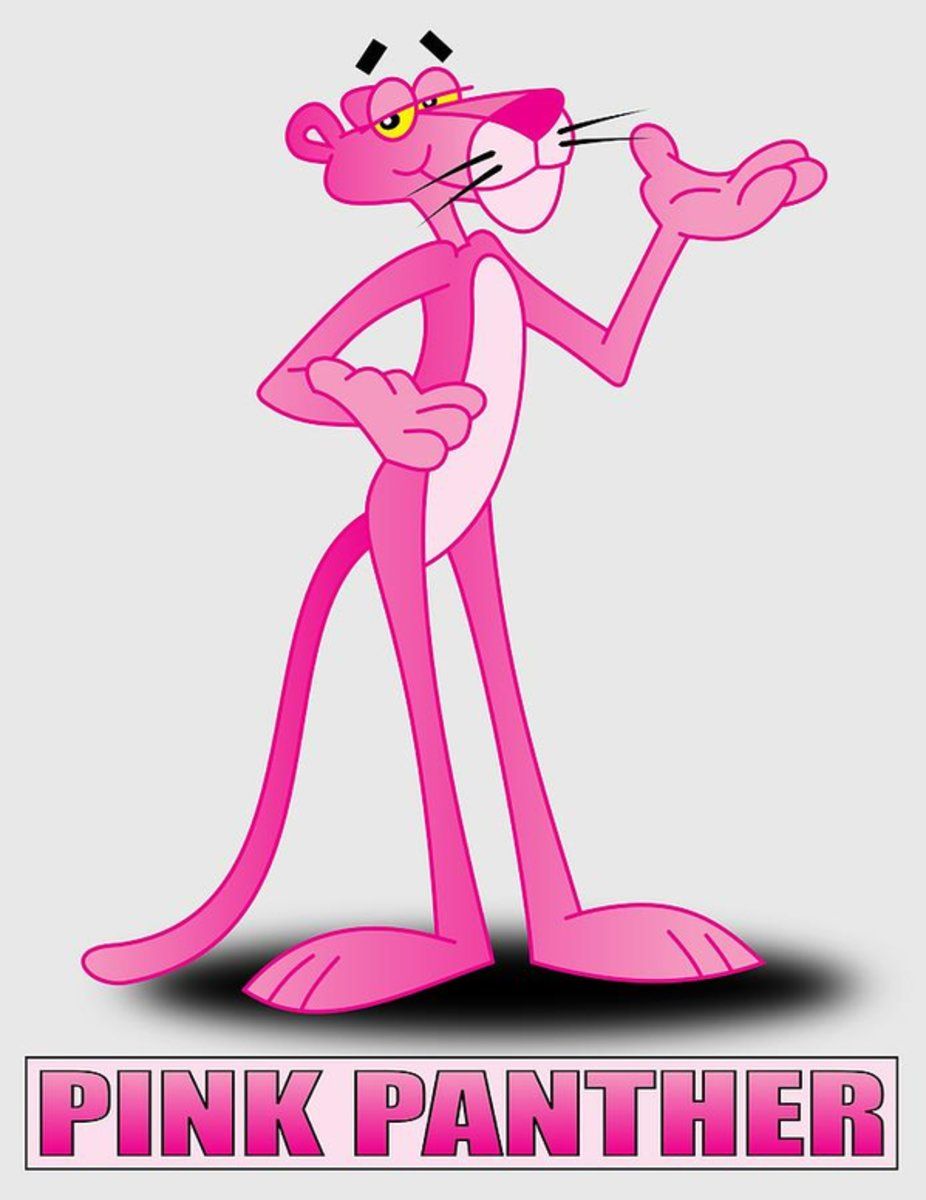 The Pink Panther - Cartoon – Poster - Canvas Print - Wooden Hanging ...